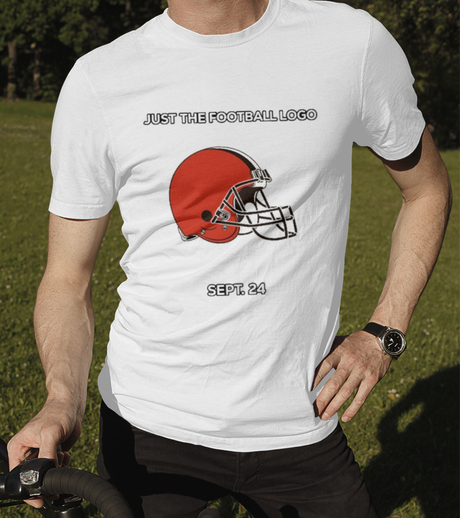 Cleveland Browns Just The Football Sept 24 T-Shirt