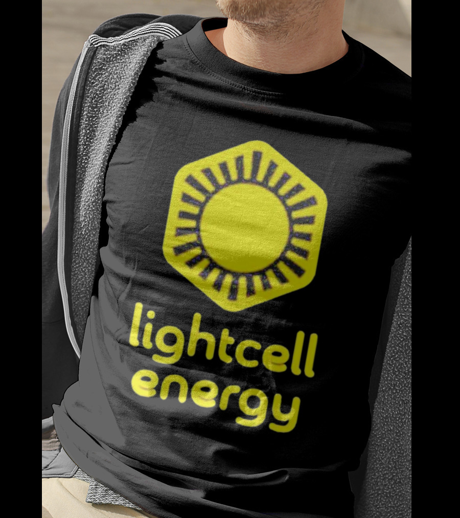 Danielle Fong Lightcell Energy Sunburst Hexagon T-Shirt
