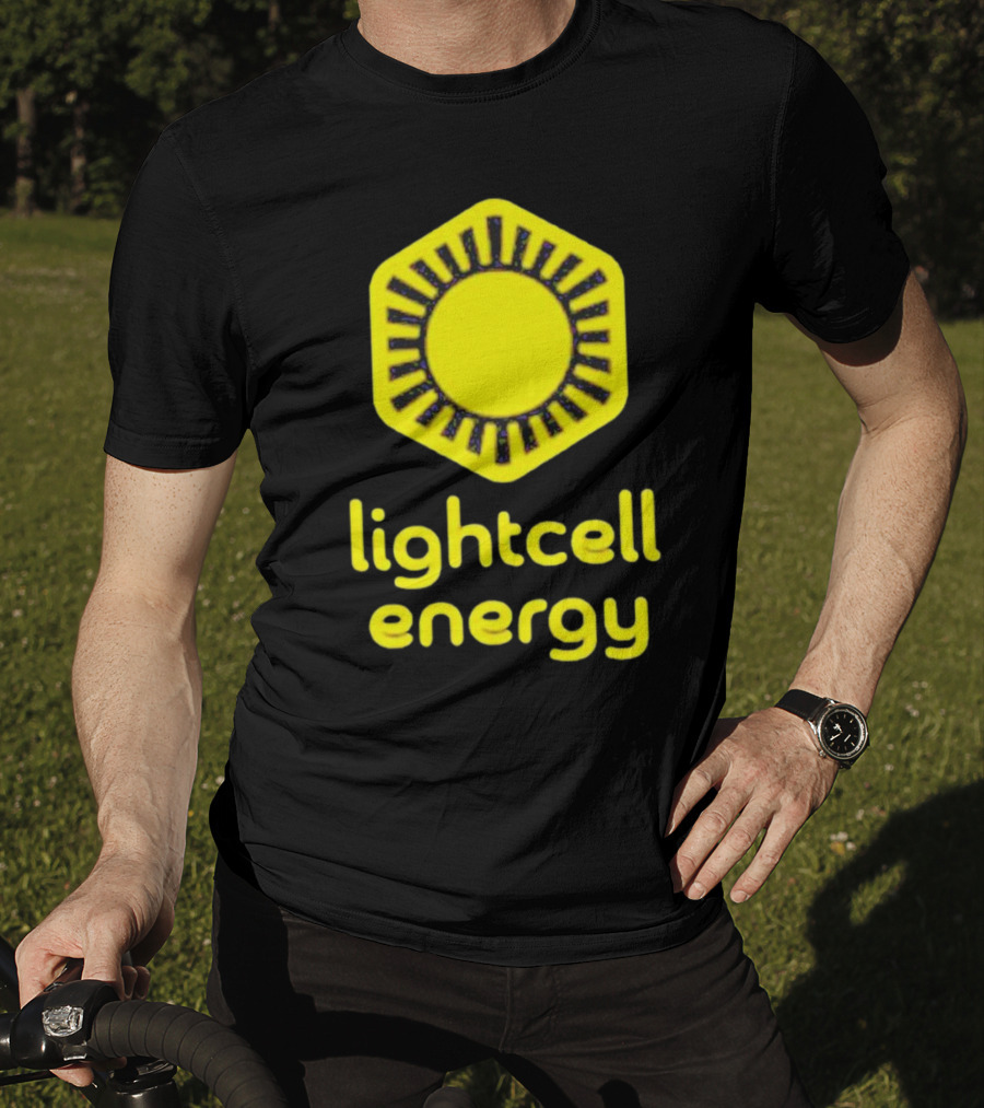 Danielle Fong Lightcell Energy Sunburst Hexagon T-Shirt