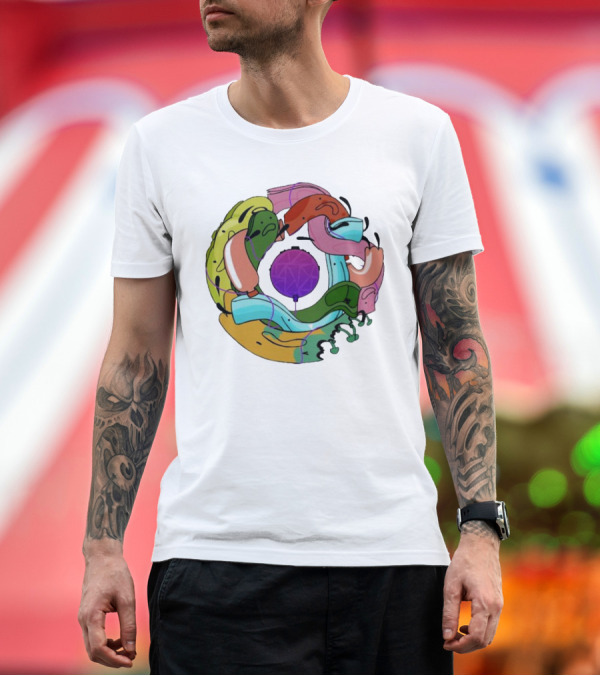 Premium T-Shirt: Ian's Yapinians Colorful Ring T-Shirt Ian's Yapinians Colorful Ring T-Shirt