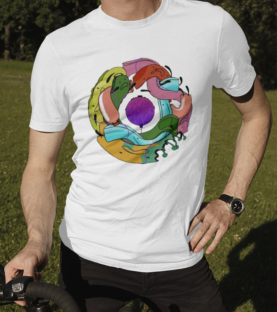 Ian's Yapinians Colorful Ring T-Shirt