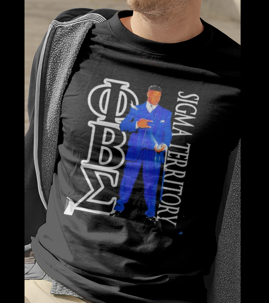 Sigma Territory Iobz Phi Beta Sigma Greek Letters T-Shirt