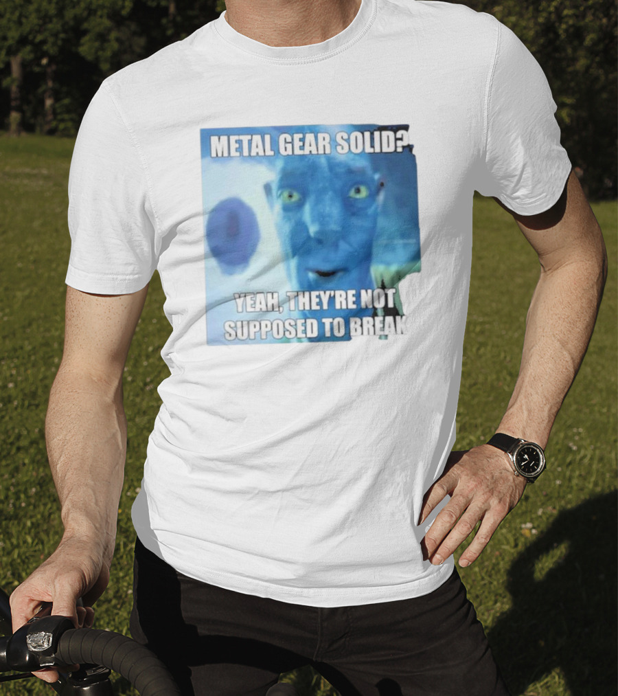 Metal Gear Solid? Yeah, They’re Not Supposed To Break T-Shirt
