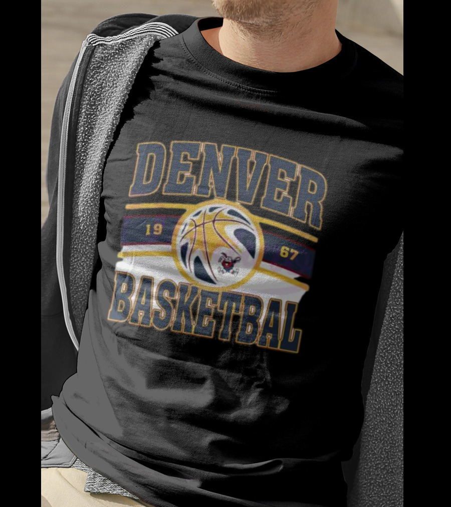 Denver Nugget 1967 Basketball Team T-Shirt