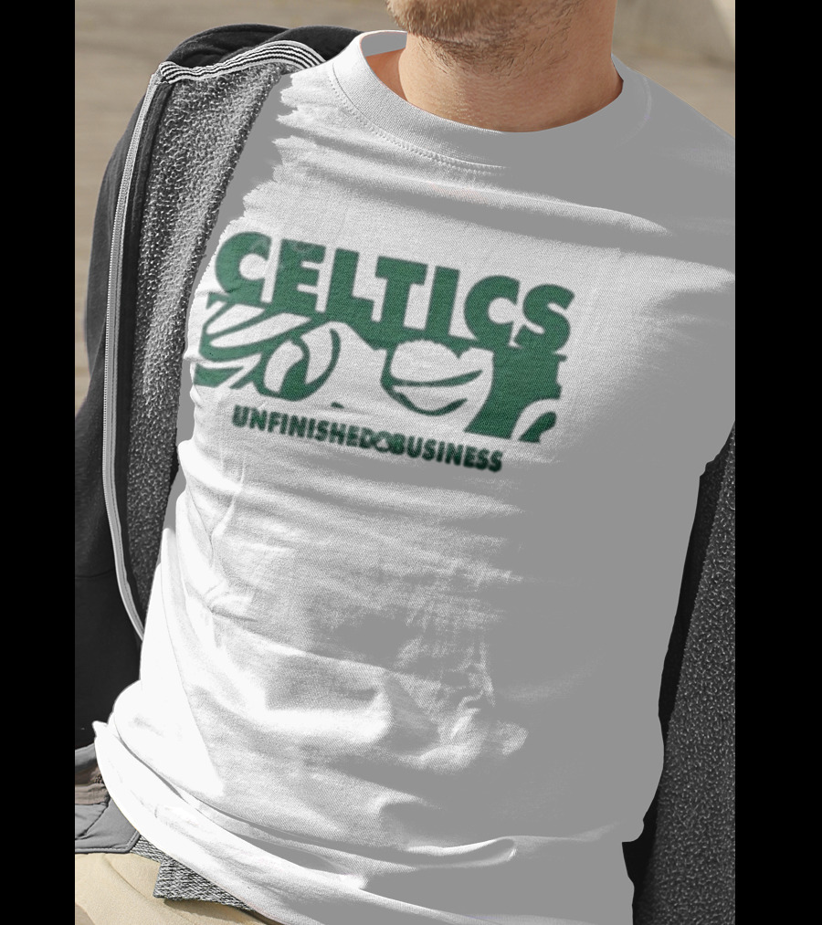 Celtics Unfinished Business Iconic Green T-Shirt