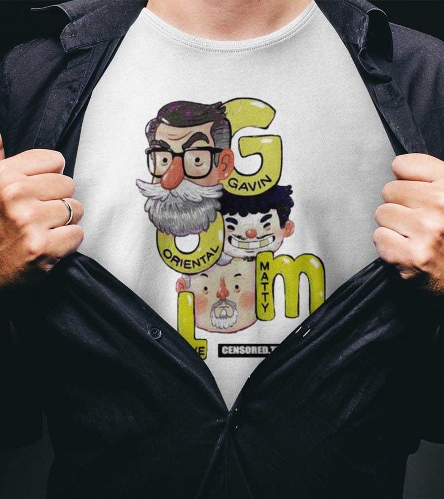 GOML Gavin Oriental Matty Live Censored TV T-Shirt