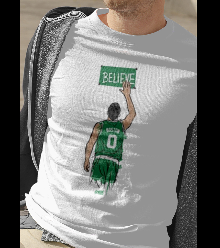 Believe Jayson Tatum Boston Celtics T-Shirt