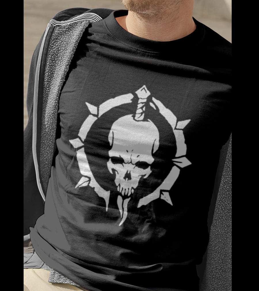 Blizzard Diablo IV Necromancer Skull Icon Merch T-Shirt