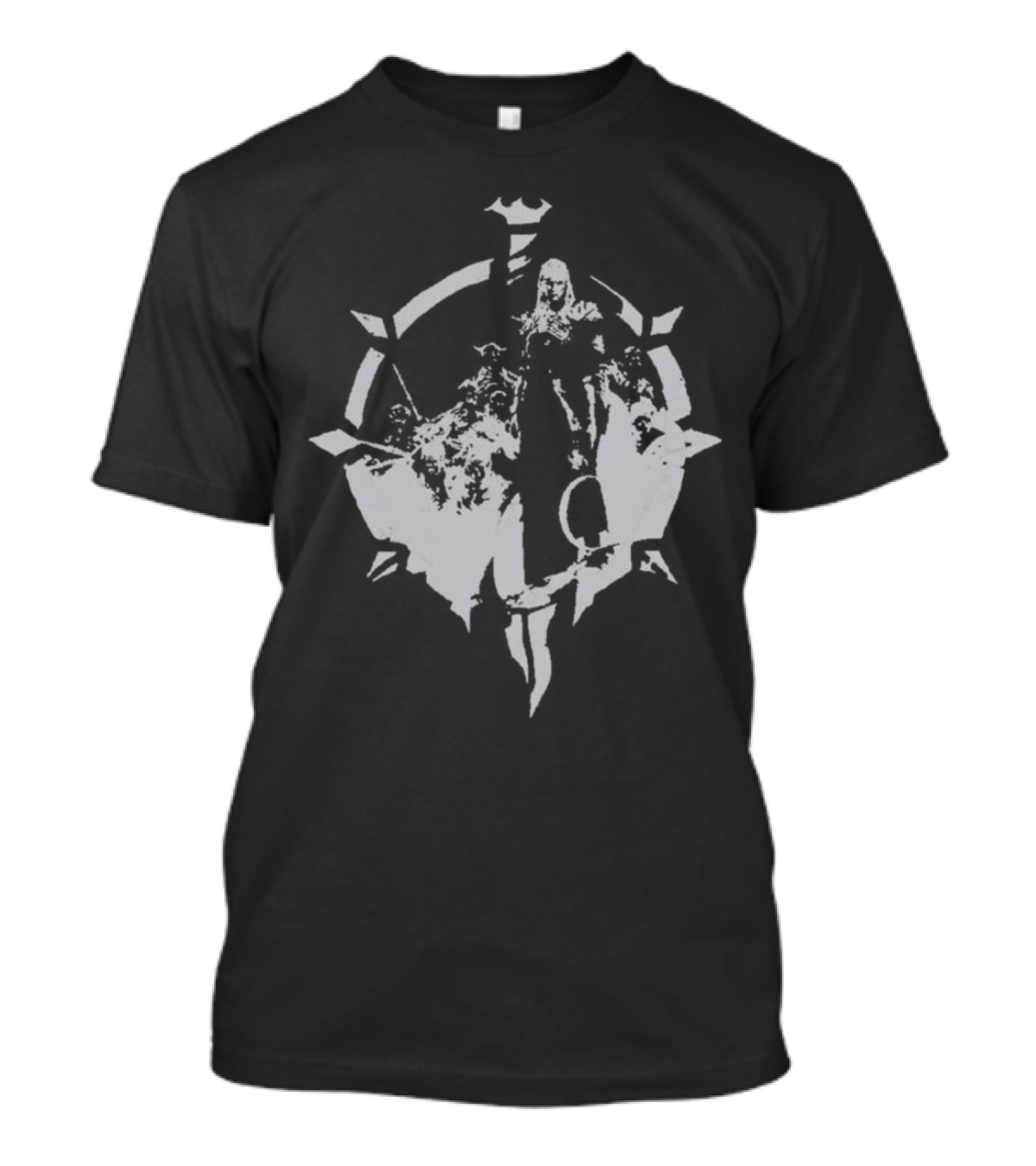 Diablo IV Necromancer Iconic Character Emblem T-Shirt