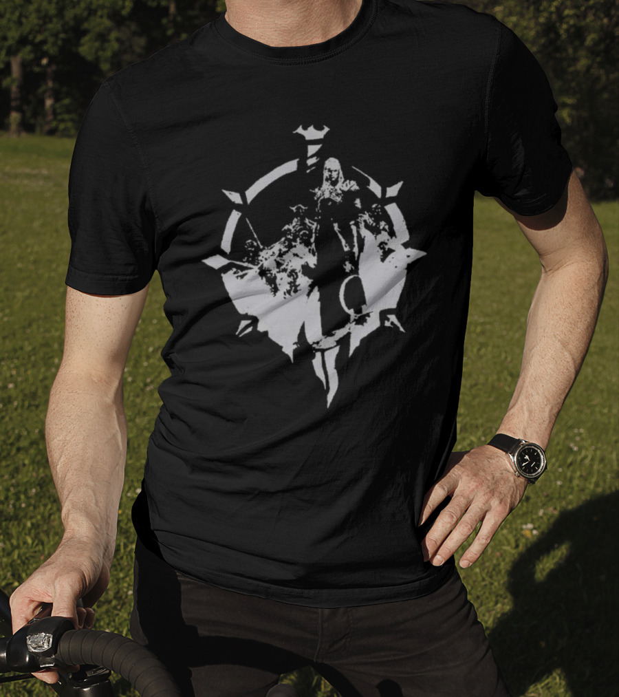 Diablo IV Necromancer Iconic Character Emblem T-Shirt