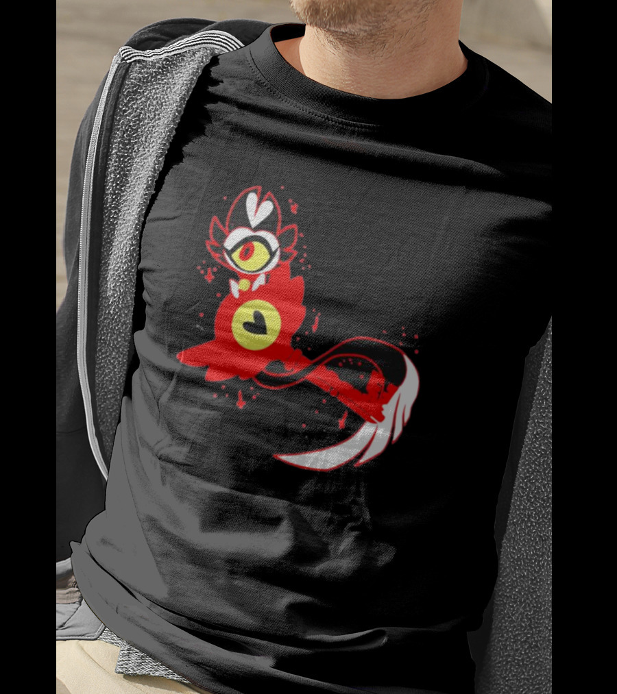 Hazbin Hotel Staff Alastor Radio Demon Character T-Shirt