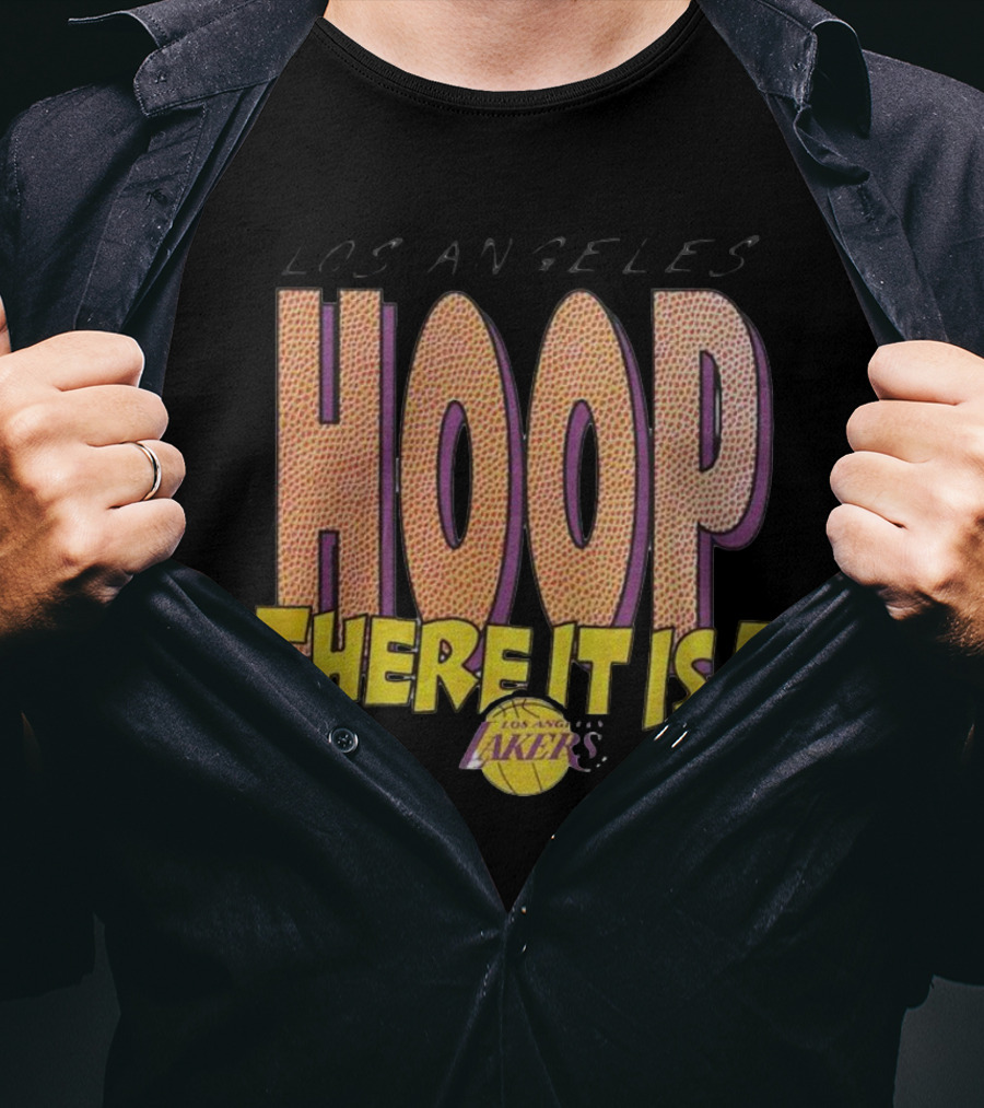 Los Angeles Lakers Hoop There It Is T-Shirt