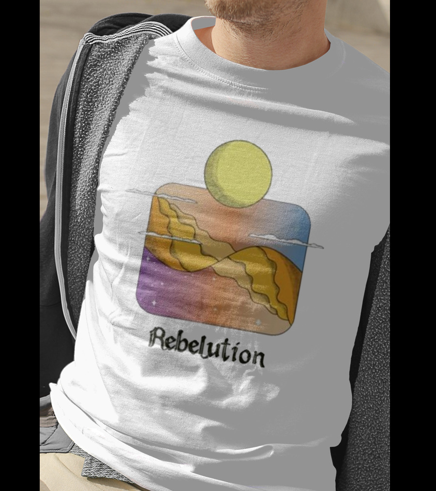 Rebelution Reflections Desert Sun And Mountains T-Shirt