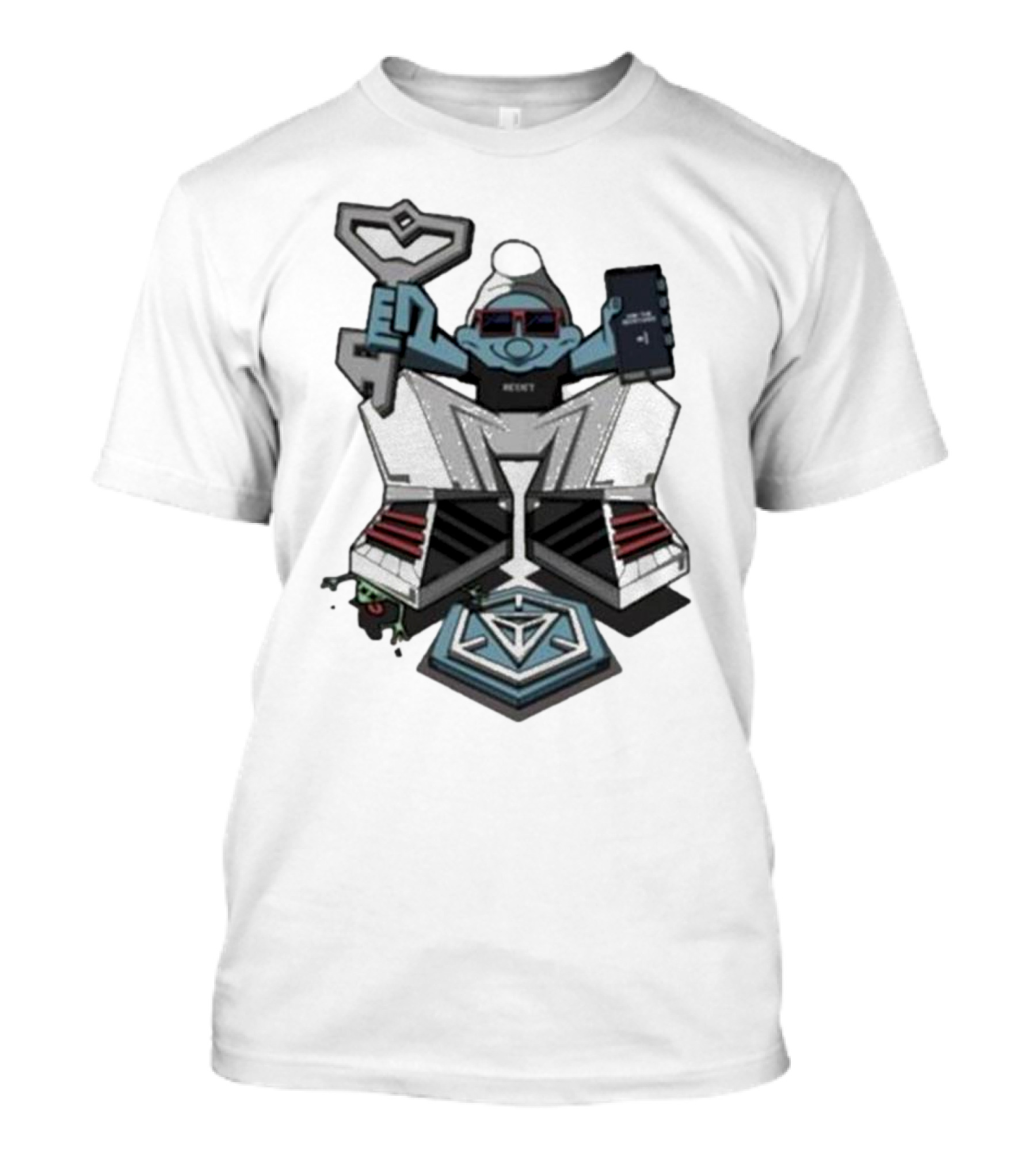 Resistance Agent Boss Character Ingress Anime Style Image T-Shirt