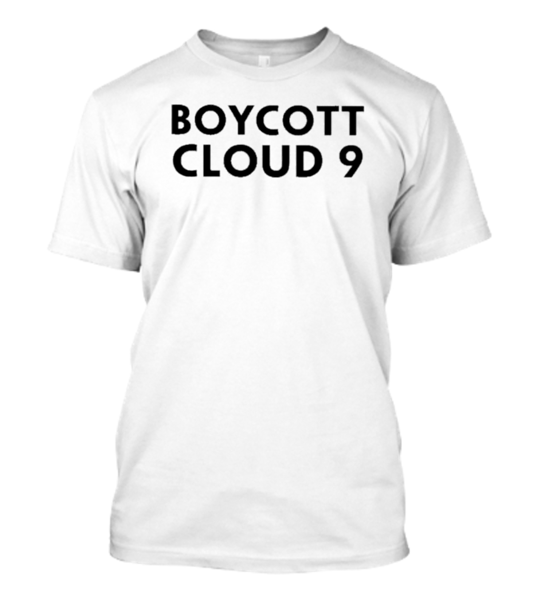 Writers Guild Of America On Strike Boycott Cloud 9 Movement T-Shirt