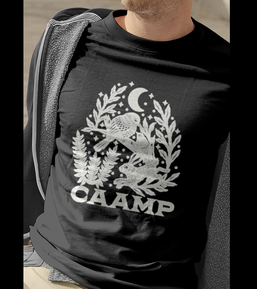 CAAMP Bird Moon Nature Scene T-Shirt