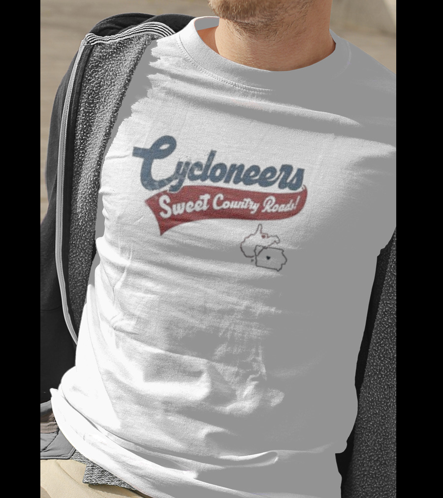 Cycloneers Sweet Country Roads Vintage Style Retro T-Shirt