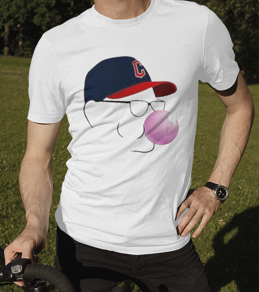 Cleveland Guardians Tito Bubblegum Baseball Hat T-Shirt