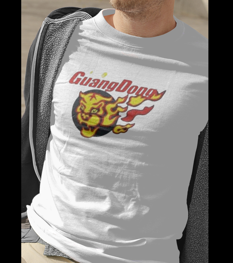 Guangdong Tigers Jordan Poole Jersey Basketball Flame T-Shirt