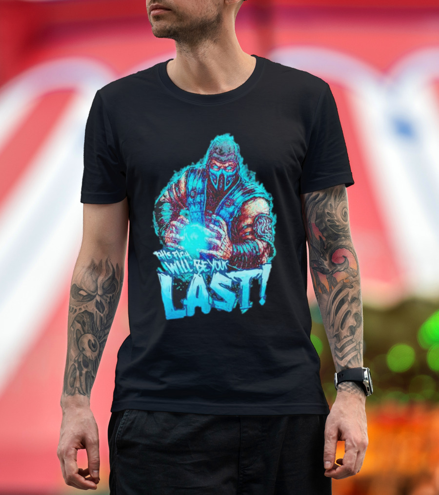 Sub Zero This Fight Will Be Your Last Mortal Kombat T-Shirt
