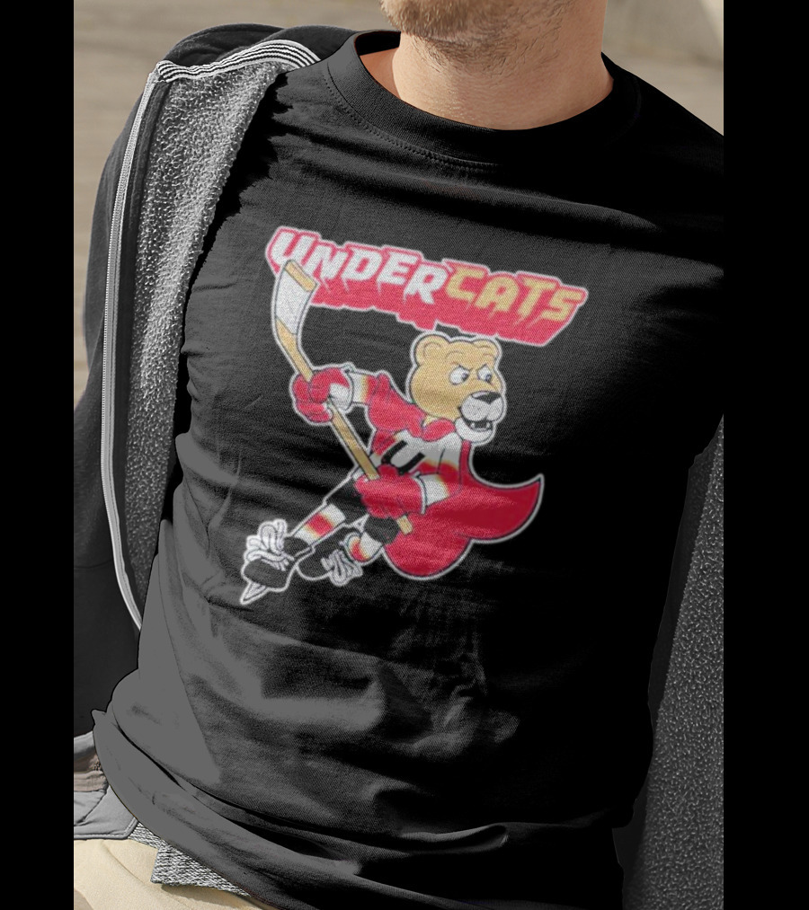 Undercats Florida Panthers Cartoon Hockey Character T-Shirt