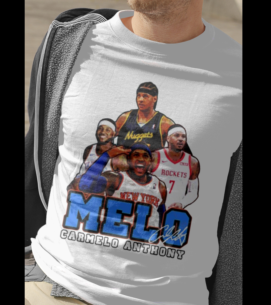 Carmelo Anthony Melo NYC New York Knicks Basketball KnicksTape T-Shirt