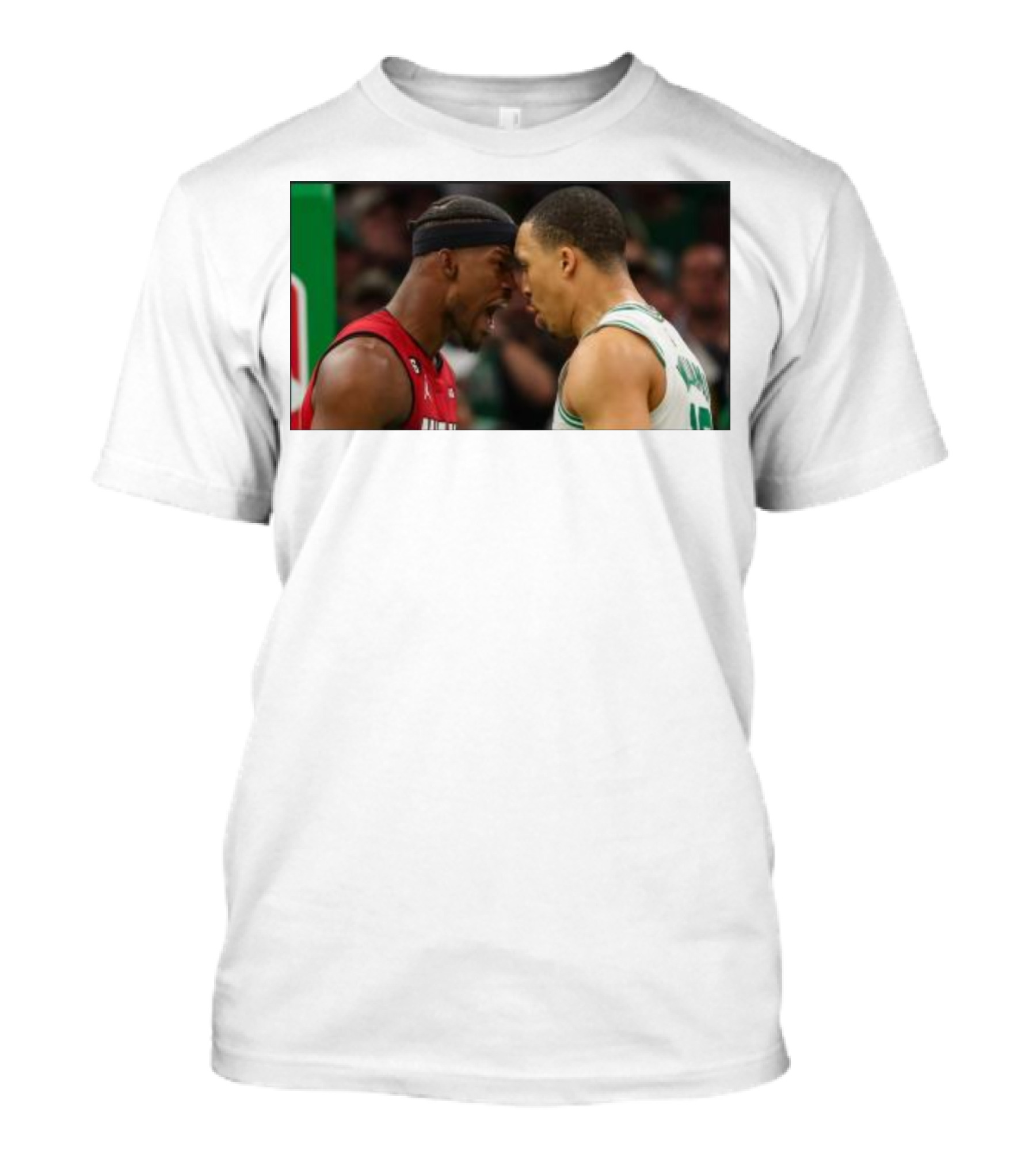 Jimmy Butler Grant Williams Faceoff Heat Celtics T-Shirt