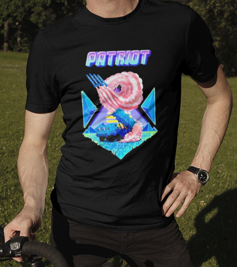 Saint Javelin Patriot Missile Truck Vaporwave Xeon 90s Aesthetic T-Shirt