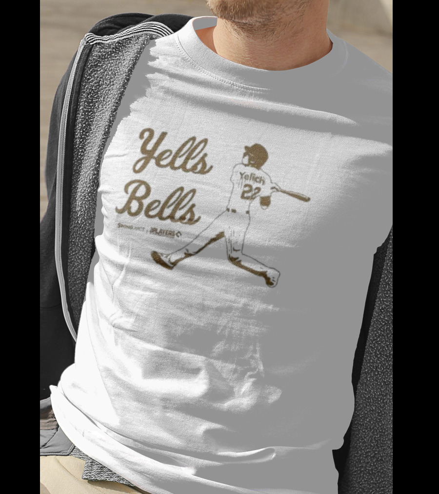 Yelich 22 Yells Bells Players T-Shirt