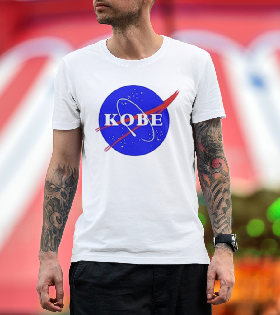 NASA Logo Style KOBE Basketball Tribute Classic T-Shirt