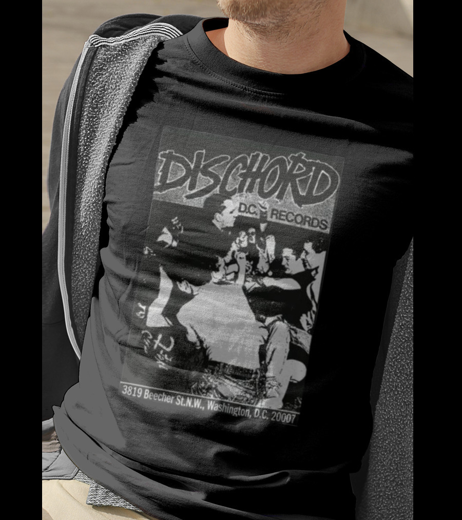 Dischord DC Records 3819 Beecher St NW Washington DC 20007 T-Shirt