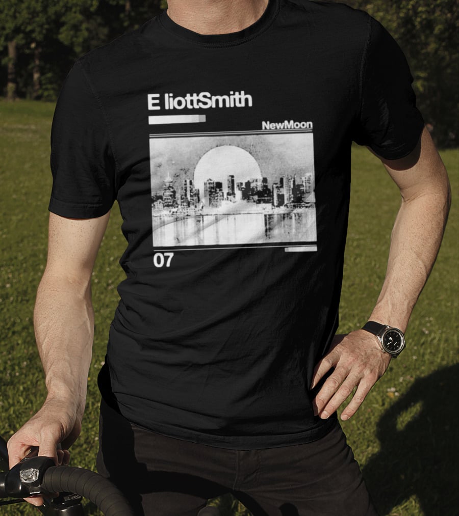 Elliott Smith New Moon 07 Skyline T-Shirt