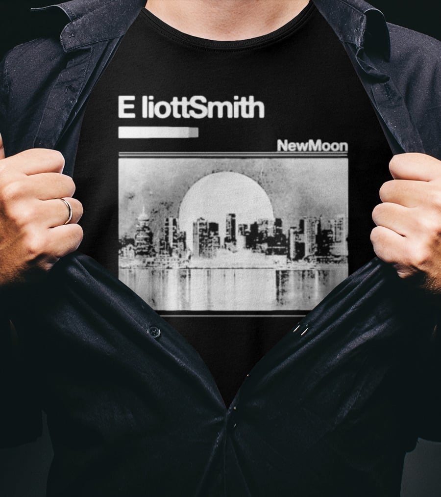 Elliott Smith New Moon 07 Skyline T-Shirt
