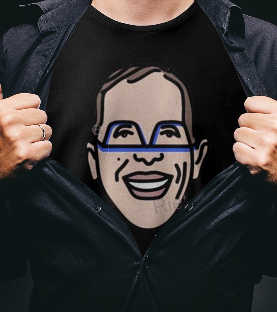 Mike Mongo Time Travelers Smiling Face T-Shirt