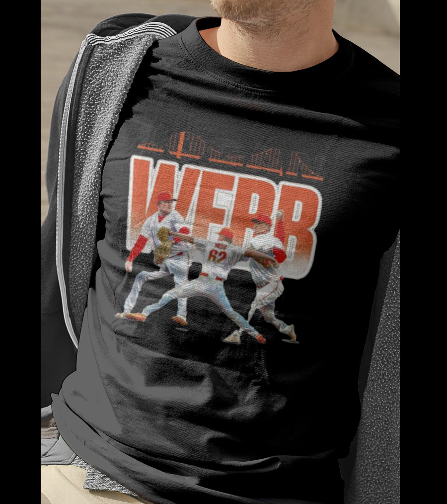 Logan Webb San Francisco Giants Pitching Action T-Shirt