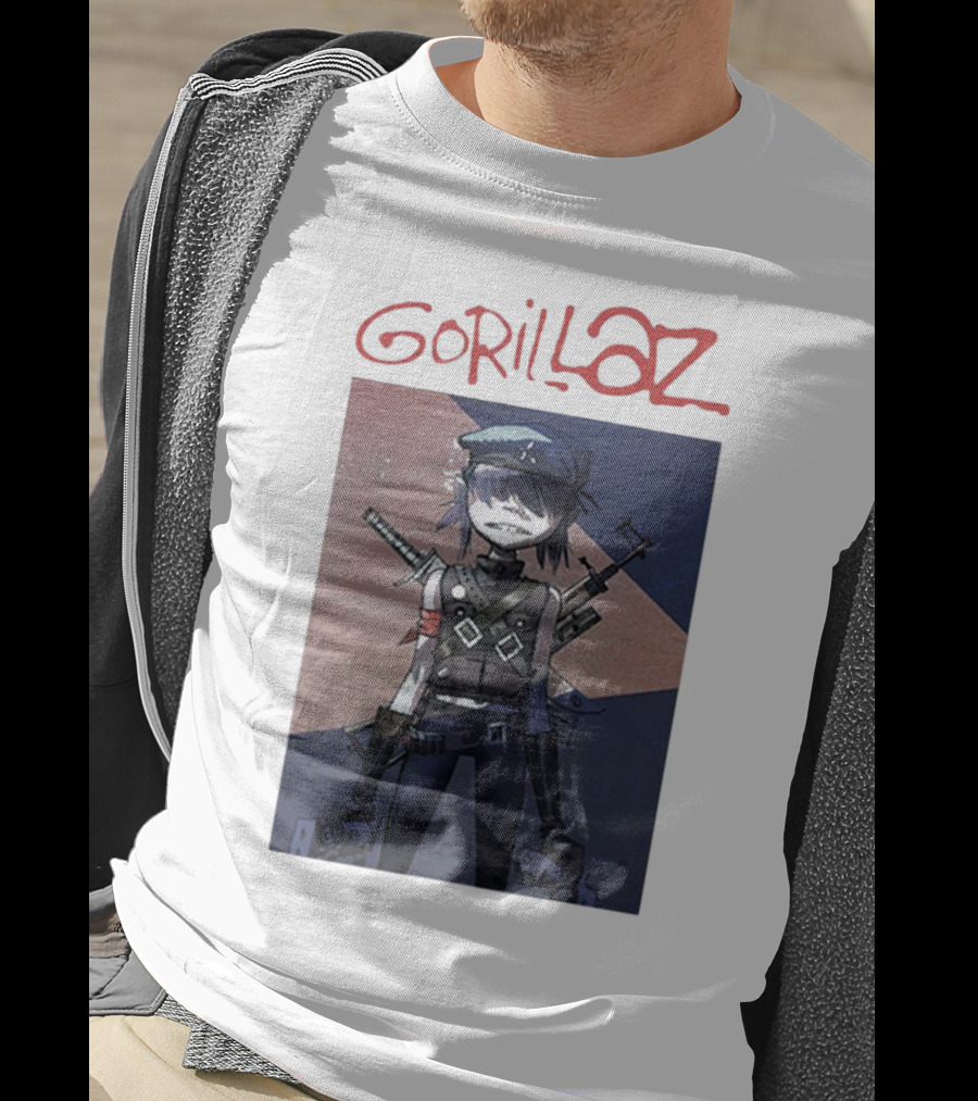 Timothee Chalamet Gorillaz Noodle Character T-Shirt