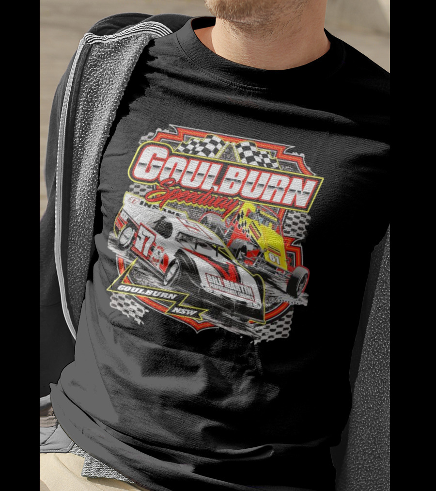Goulburn Speedway Bill Martin Motorsport Goulburn NSW Racing Cars T-Shirt