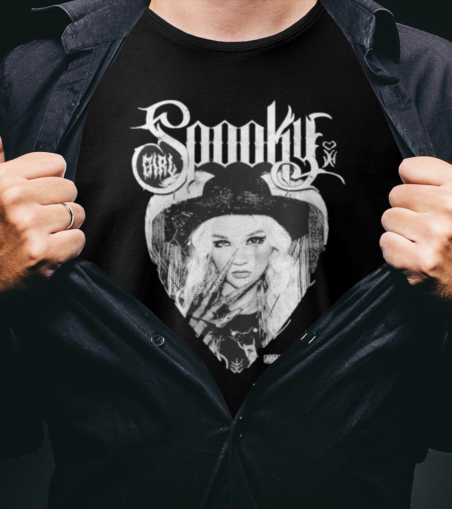 Spooky Girl Julia Hart AEW T-Shirt