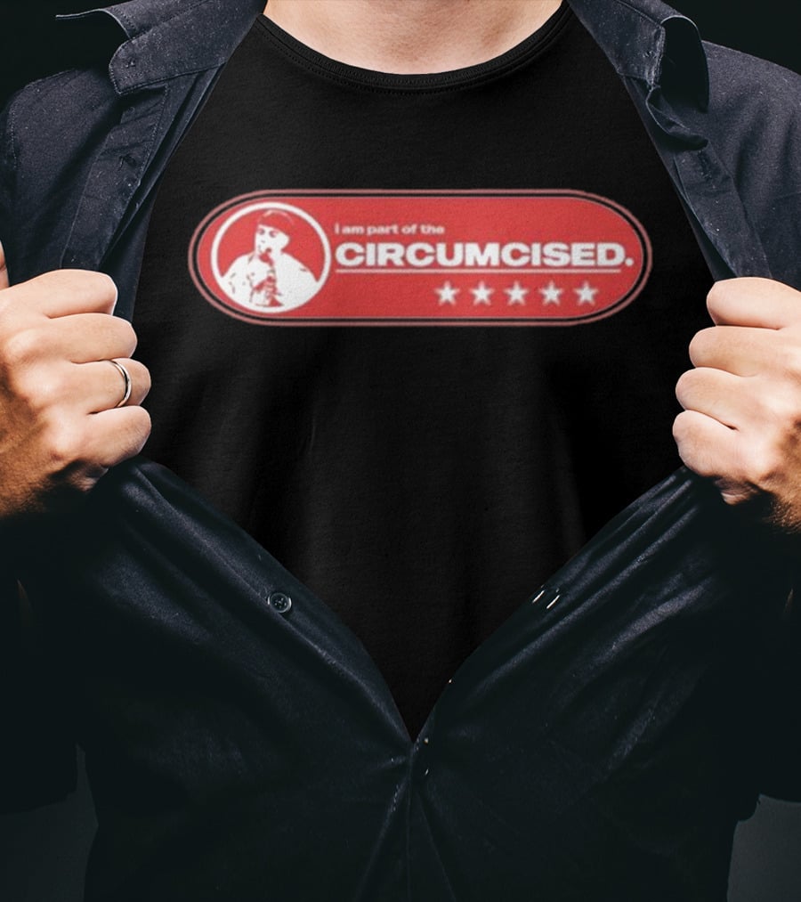 Niko B I Am Part Of The Circumcised Five Stars T-Shirt