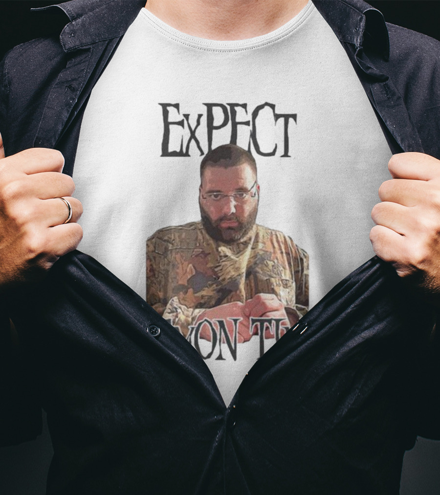 Expect Demon Time Clergy Camo T-Shirt