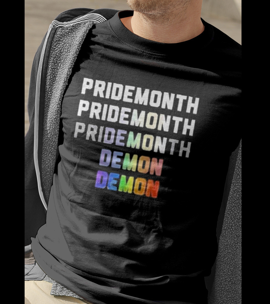 Pridemonth Pridemonth Pridemonth Demon Demon T-Shirt