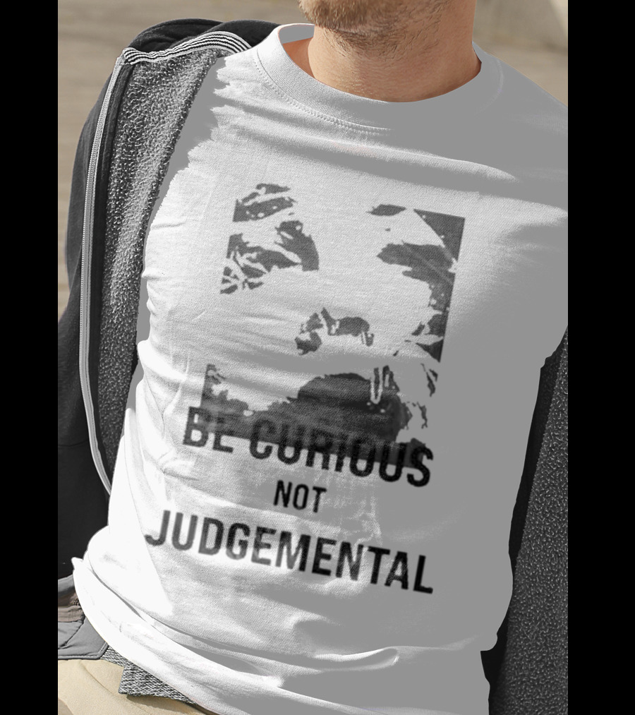 Baekhyun JUUN.J Be Curious Not Judgemental Black T-Shirt