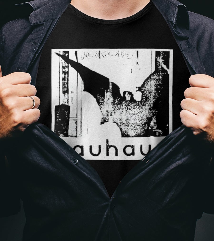 Bauhaus Undead Discharge Gothic Bat T-Shirt