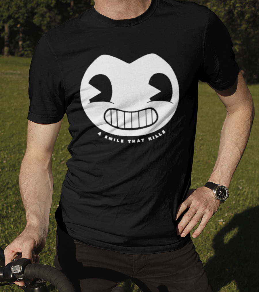 Bendy Head Smile A Smile That Kills Iconic Face T-Shirt