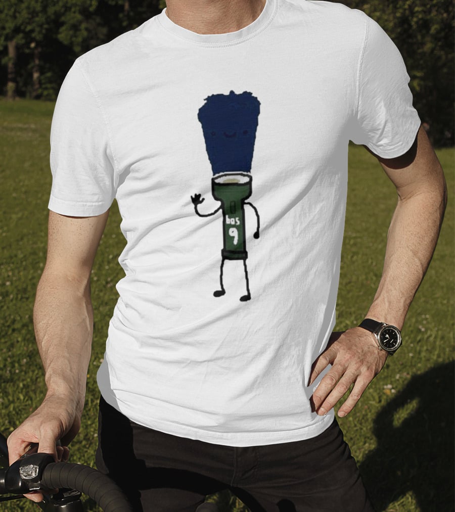 Derrick Light Boston 9 Flashlight Character T-Shirt
