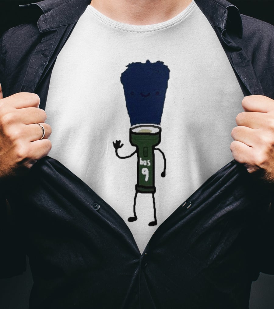 Derrick Light Boston 9 Flashlight Character T-Shirt