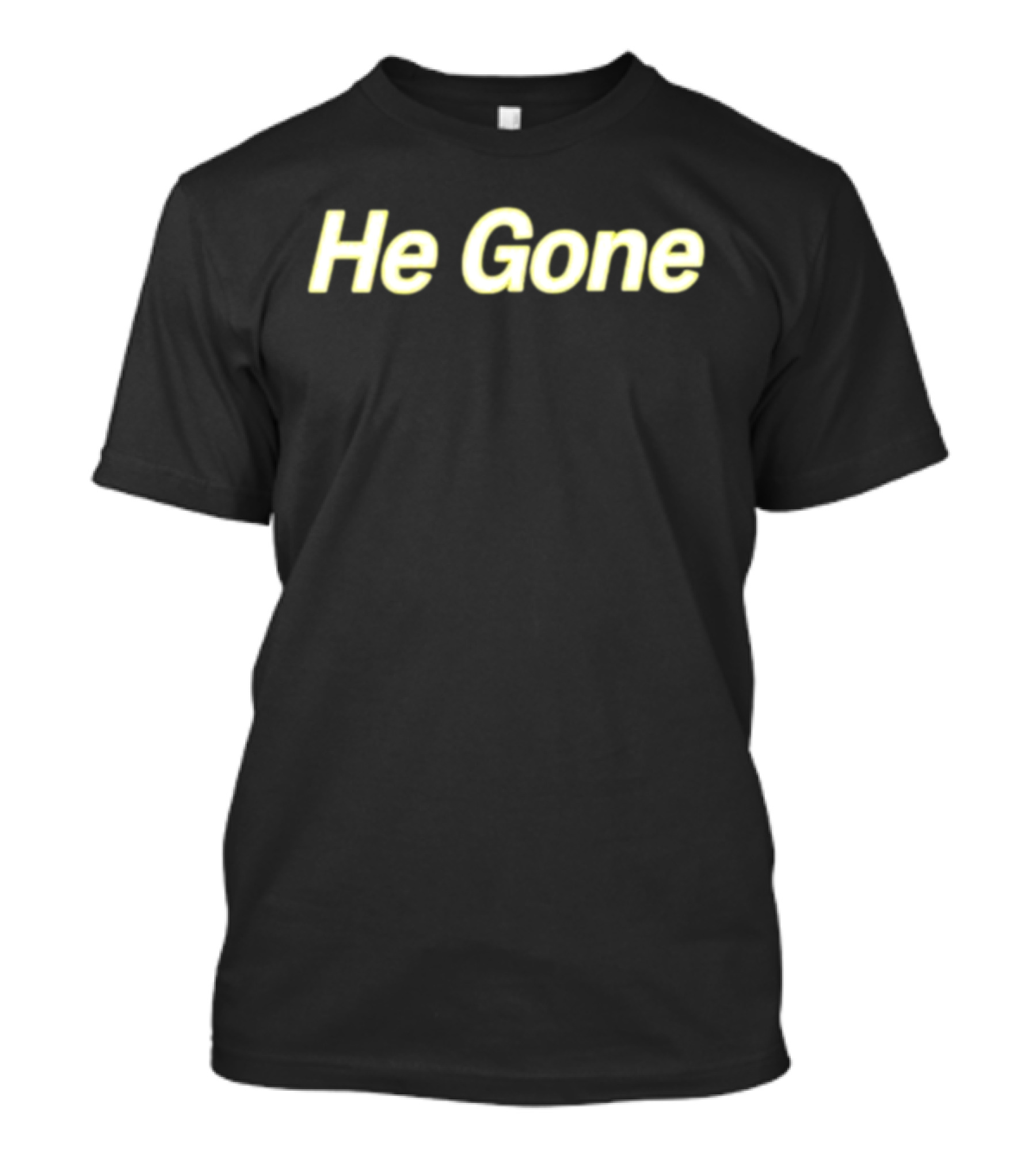 Couch Racer He Gone Vintage Minimalist T-Shirt