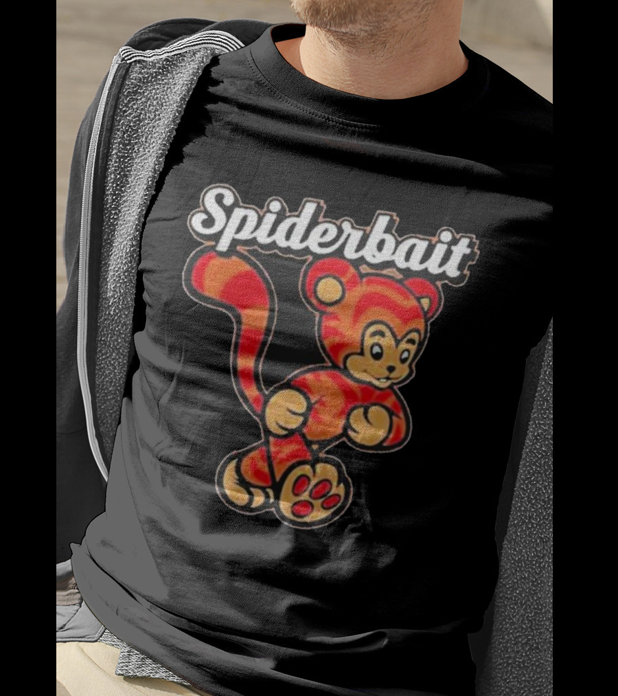 Spiderbait Striped Cartoon Tiger T-Shirt