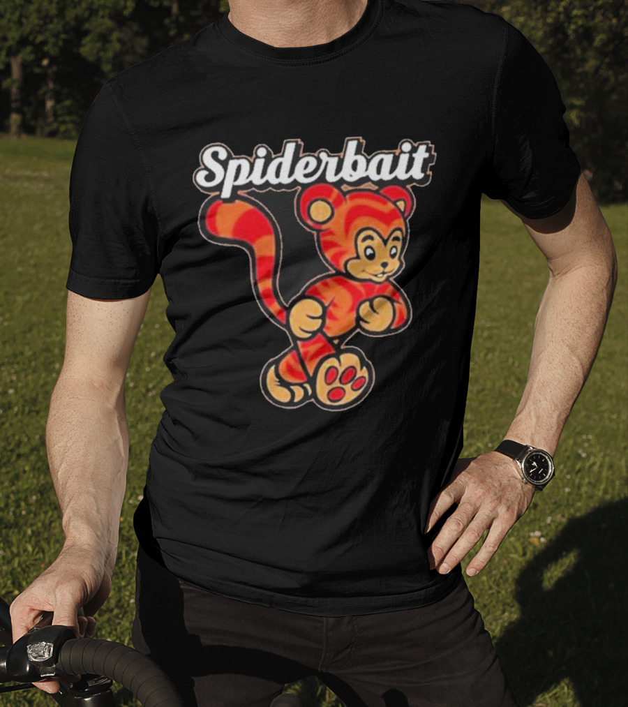 Spiderbait Striped Cartoon Tiger T-Shirt