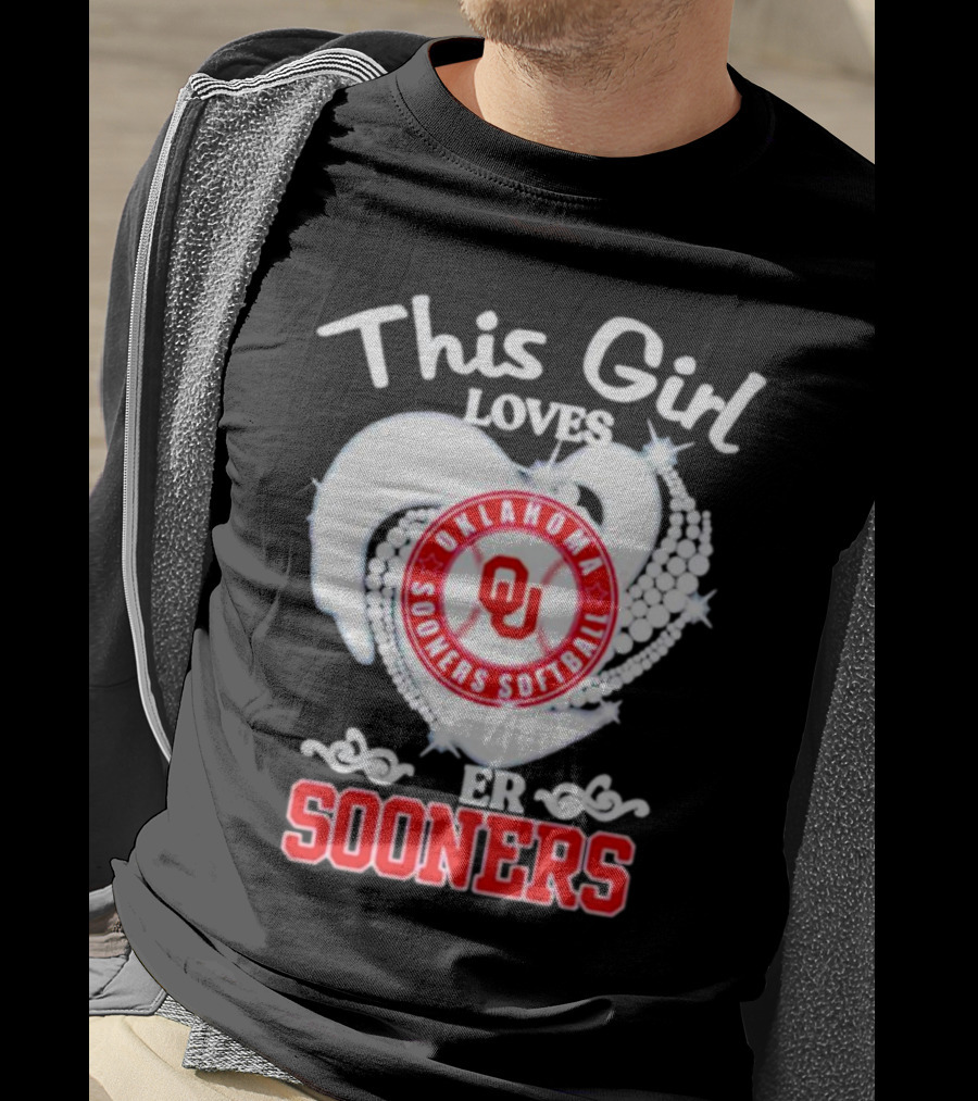 This Girl Loves Oklahoma Sooners Softball Her Sooners T-Shirt